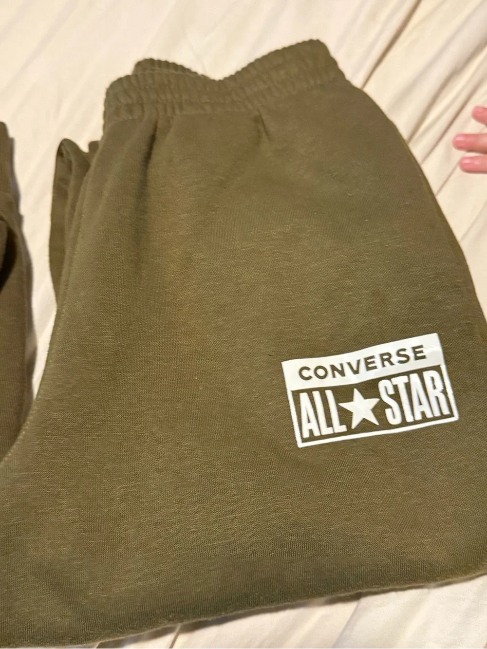Converse Kids Olive Green Sweatshirt & Jogger Set